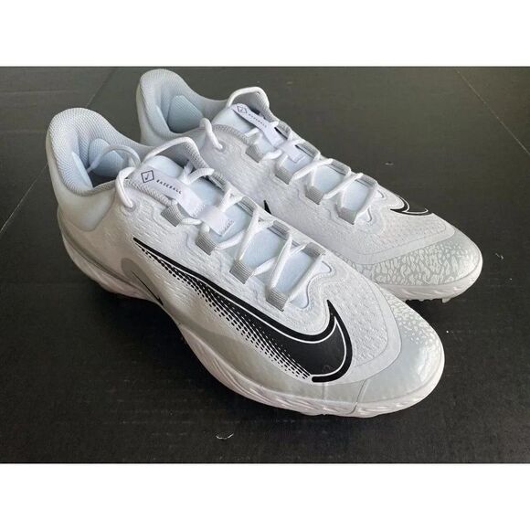 Nike Alpha Huarache Elite 4 Low FD2745-100 Baseball Cleats Men’s Size 14 - Picture 1 of 10